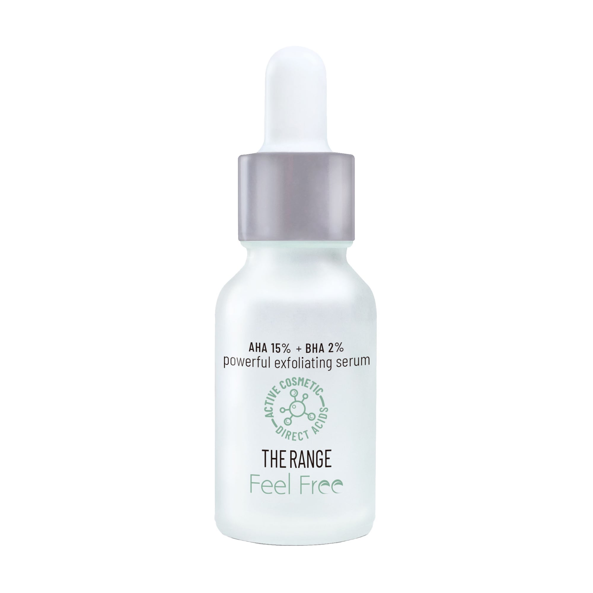 Відлущувальна сироватка для обличчя Feel Free The Range Serum з АНА та BHA кислотами, 30 мл